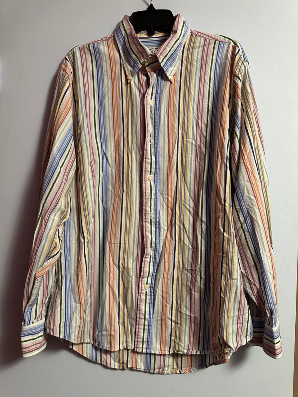 Ralph Lauren Pastel Multi-Stripe Button-Down Shirt